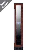 Accucold 6" wide ADA compliant built-in undercounter wine cellar with panel-ready door trim (Model SWC007PNR)