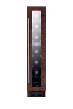 Accucold 6" wide ADA compliant built-in undercounter wine cellar with panel-ready door trim (Model SWC007PNR)