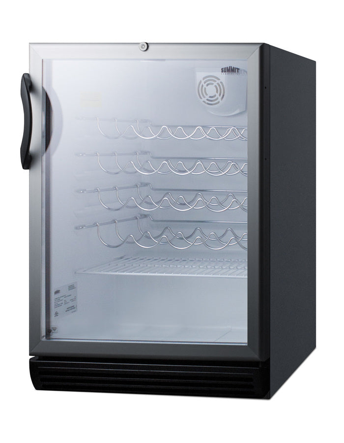 Accucold ADA compliant, commercially approved wine cellar, ADA (Model SWC6GBLADA)