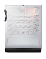 Accucold ADA compliant, commercially approved wine cellar, ADA (Model SWC6GBLADA)