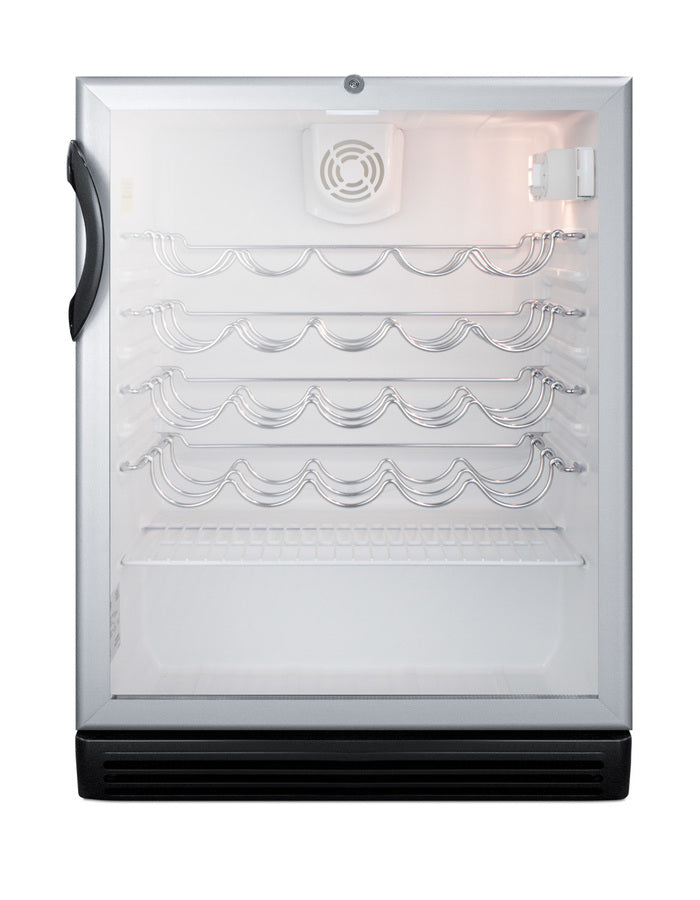 Accucold ADA compliant, commercially approved wine cellar, ADA (Model SWC6GBLADA)
