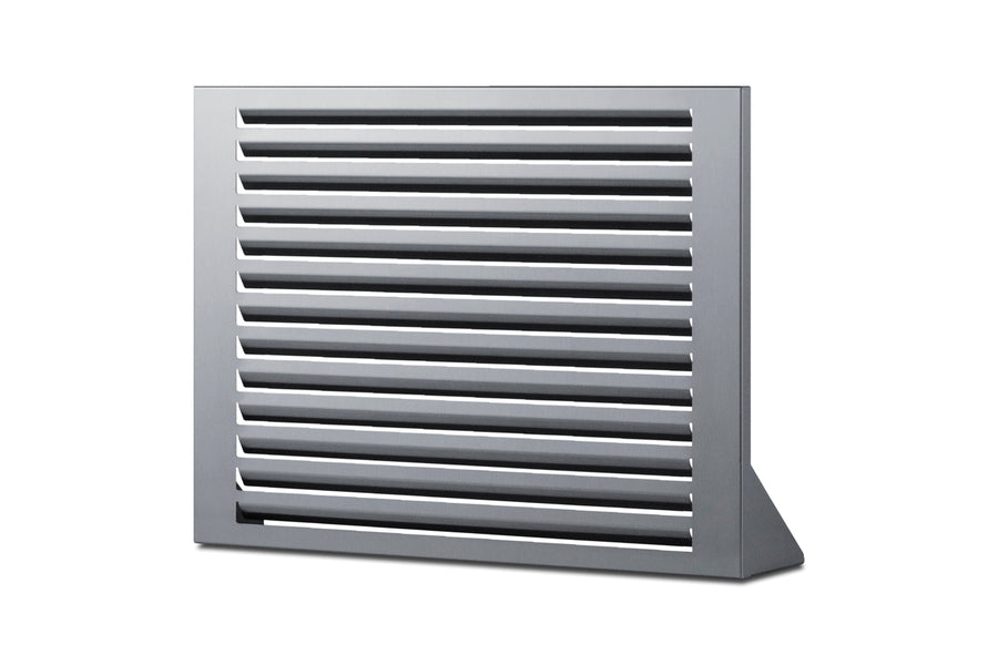 Accucold 24" wide stainless steel grill for use with SWCD series wine cellars or other units – SWCDTK - Angle