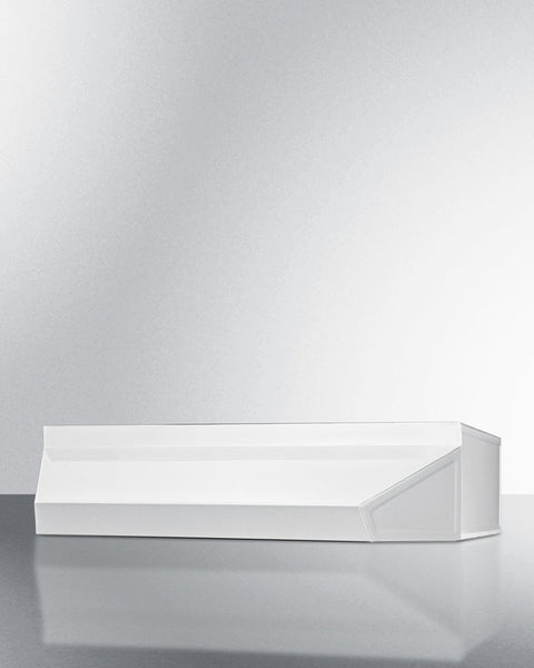 Accucold 24" Wide Shell Hood in White