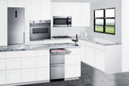 Slide-out drawer in stainless steel for installation on top of lower under counter refrigerators (Model TD15SD) - Set