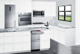 Slide-out drawer in stainless steel for installation on top of lower under counter refrigerators (Model TD15SD) - Set