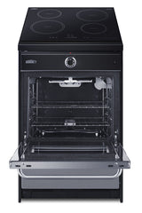 24" Wide Induction Range in Stainless Steel