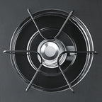 Accucold 30" Wide Open Burner Gas Cooktop in Black with Spark Ignition