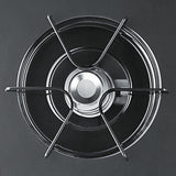Accucold 30" Wide Open Burner Gas Cooktop in Black with Spark Ignition