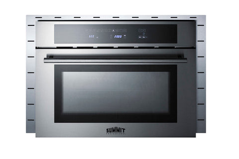 Accucold Stainless steel trim kit to extend width of CMV24 speed oven to 27"