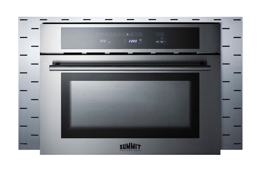 Accucold Stainless steel trim kit to extend width of CMV24 speed oven to 30"