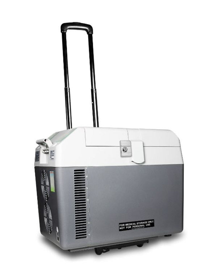 Wheeled trolley for SUMMIT SPRF26 portable 12V refrigerator/freezer - On Trolley