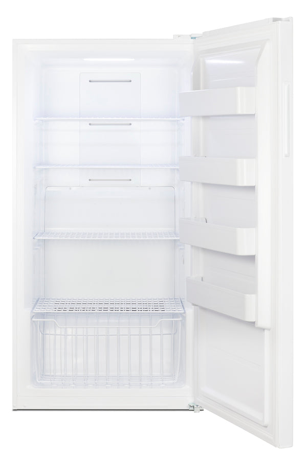 33" Wide Convertible All-Freezer/Refrigerator - Open