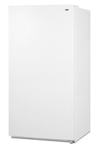 Upright 22 cu.ft. convertible freezer/refrigerator in white
