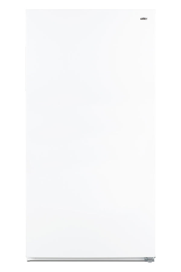 Upright 22 cu.ft. convertible freezer/refrigerator in white