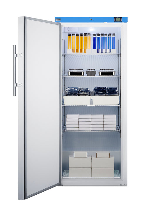 Accucold Upright 18 cu.ft. manual defrost all-freezer with lock (Model UFM19WLHD)