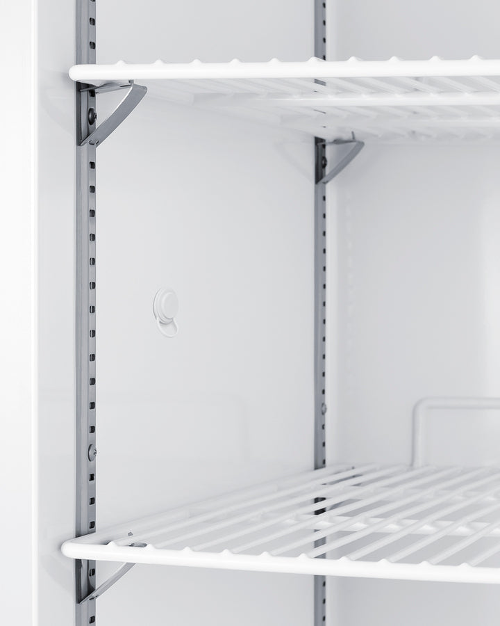 Accucold Upright 18 cu.ft. manual defrost all-freezer with lock (Model UFM19WLHD)