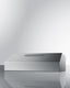 36 inch wide 390CFM convertible range hood in stainless steel finish