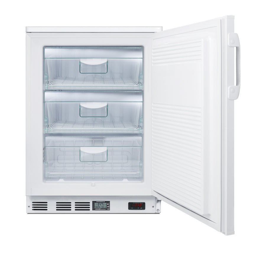 Built-in undercounter ADA compliant laboratory freezer capable of -35º C (-31º F) operation, ADA (Model VLT650ADALHD) - Open