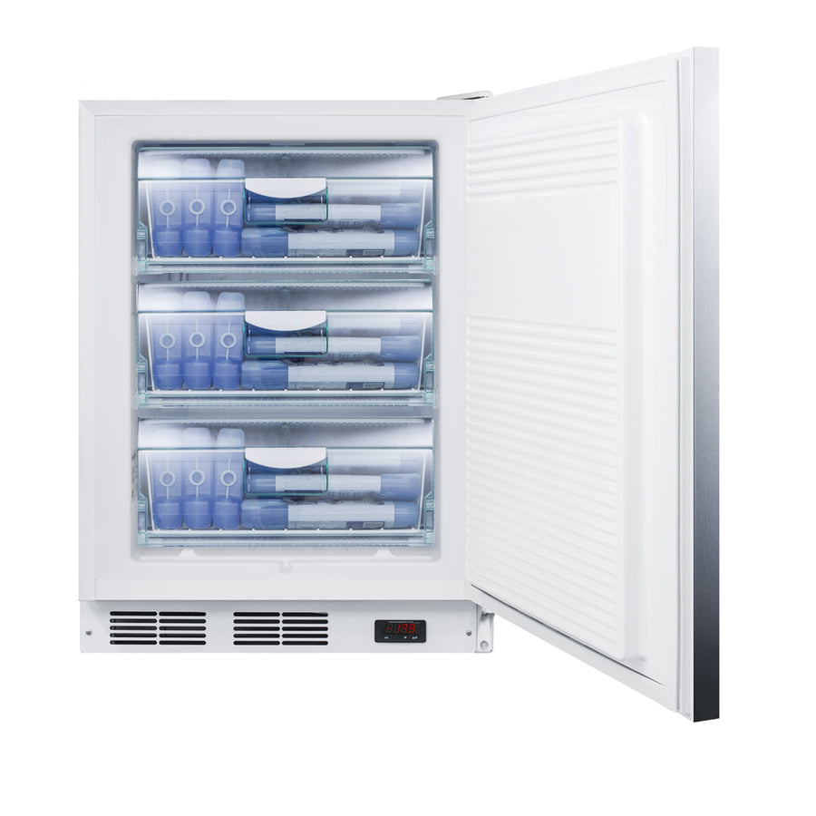 24" Wide Built-In All-Freezer, ADA Compliant, ADA (Model VT65ML7BISSHHADA)