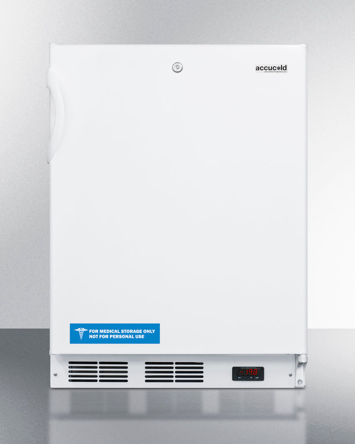 Accucold Freestanding medical all-freezer capable of -25º C operation, Left Hinge, ADA – VT65MLADALHD