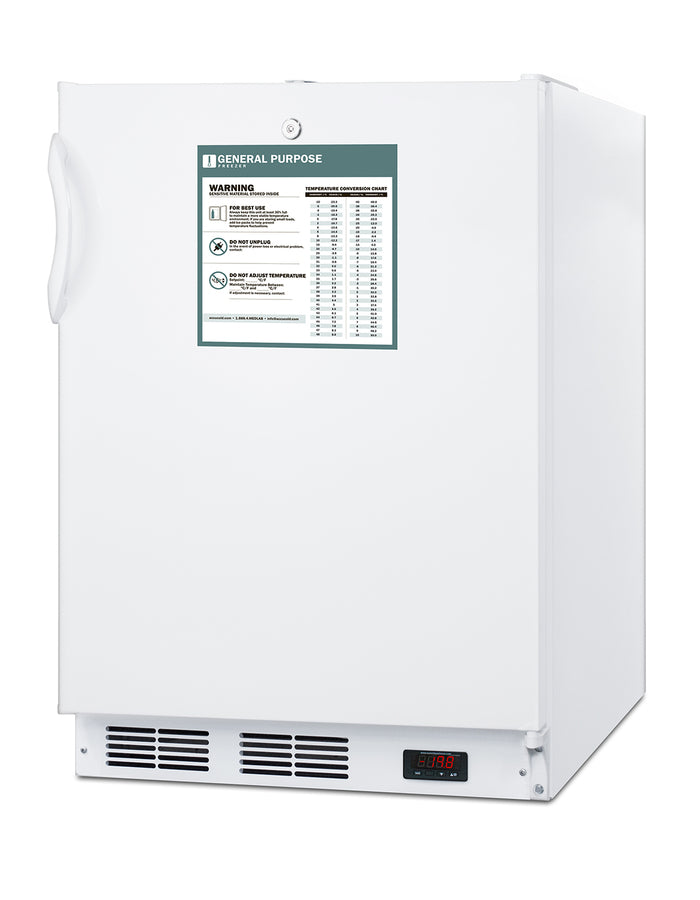 24" Wide Built-In All-Freezer, ADA Compliant, ADA (Model VT65MLBIADAGP) - Angle Main image