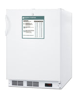 24" Wide Built-In All-Freezer, ADA Compliant, ADA (Model VT65MLBIADAGP) - Angle