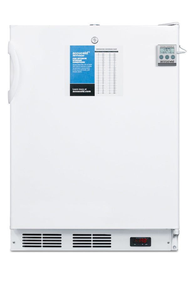 Accucold 24" Wide Built-In All-Freezer, ADA Compliant, ADA (Model VT65MLBIPLUS2ADA)