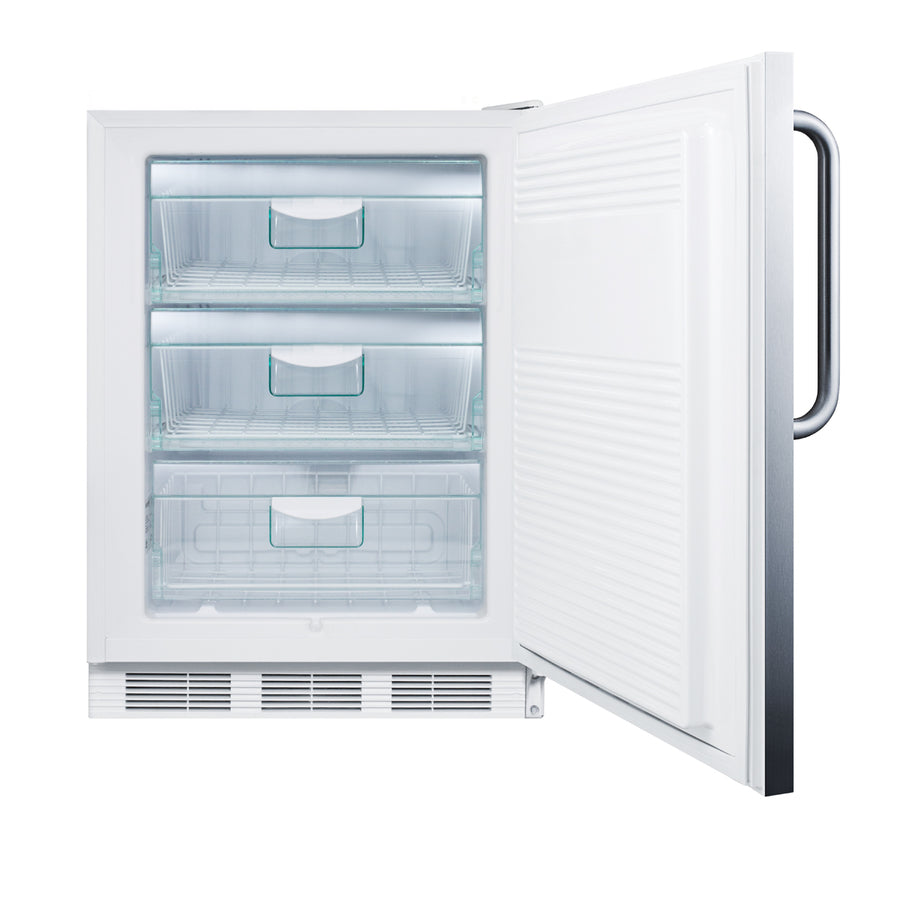 24" Wide Built-In All-Freezer (Model VT65MLCSS) Secondary image