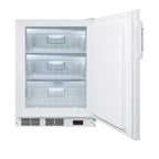 24" Wide All-Freezer, ADA Compliant, ADA (Model VT65MLMEDADA) - Open