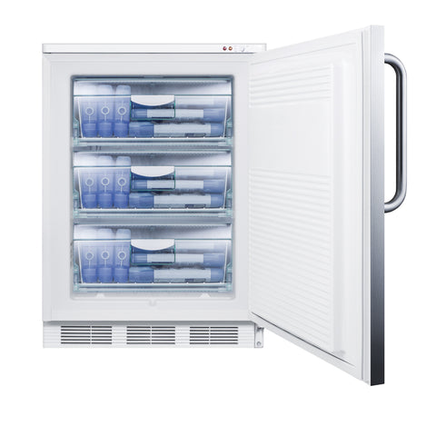 24" Wide All-Freezer (Model VT65MLSSTB)