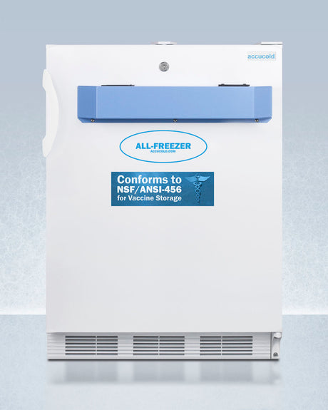 Accucold Built-in undercounter -30ºC all-freezer certified to NSF/ANSI 456, Left Hinge, ADA – VT65MLVAC456ADALHD