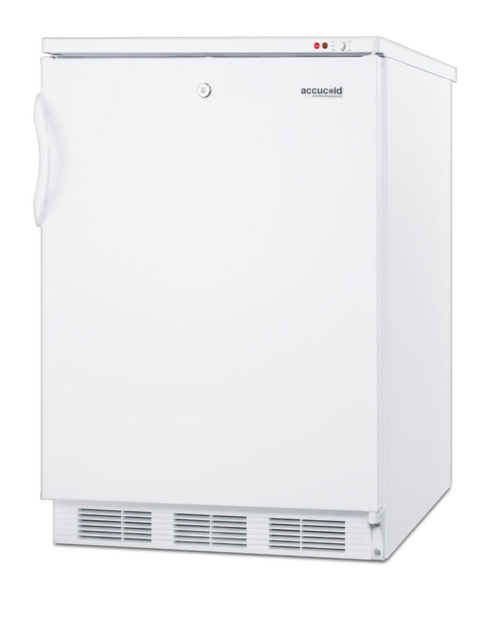 Accucold ADA compliant built-in general purpose undercounter medical all-freezer, Left Hinge – VT65MLBIADAGPLHD - Angle