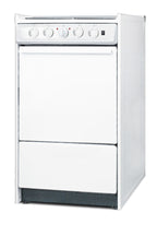 20" Wide Slide-in Style Electric Coil Top Range in White