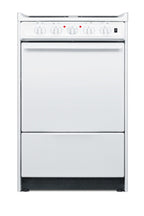 20" Wide Slide-in Style Electric Coil Top Range in White