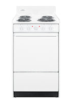 Accucold 20" Wide Electric Coil Top Range in White