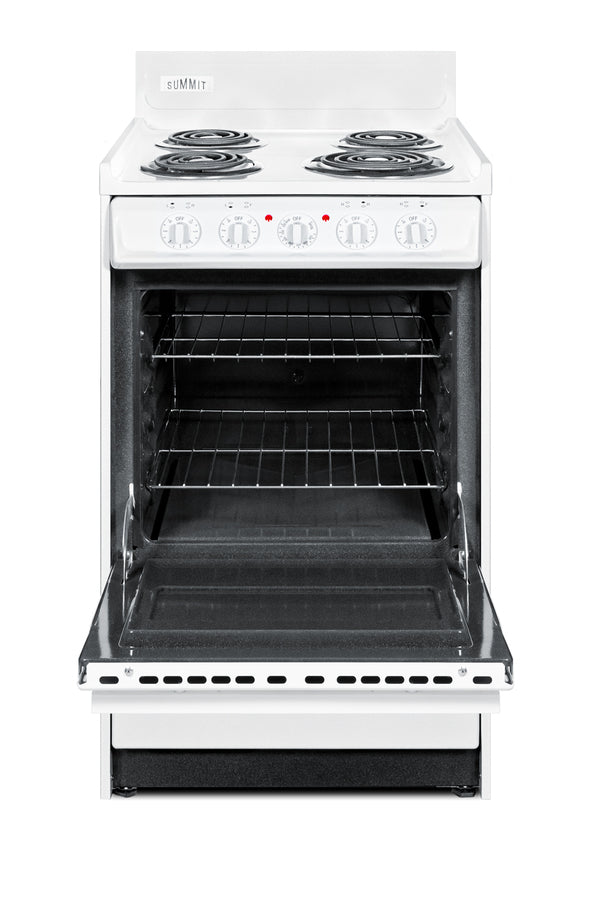 Accucold 20" Wide Electric Coil Top Range in White