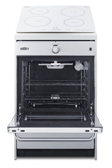 Accucold 24" Wide Induction Range in White