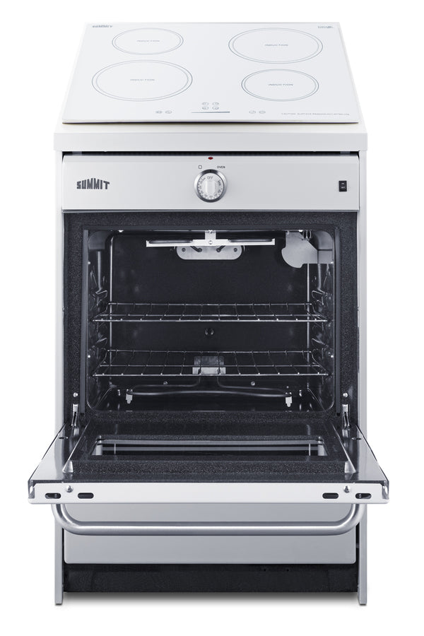 Accucold 24" Wide Induction Range in White