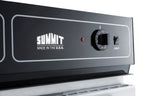 White 115V electric wall oven with digital clock/timer and oven window; for cutouts 22 3/8" wide by 34 1/8" high