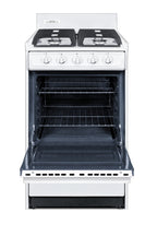 20" wide sealed burner gas range made in the USA