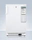 20" wide built-in undercounter ADA compliant refrigerator-freezer with a front lock