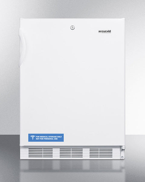 Accucold Left-Hand Door — 24" wide ADA height European all-refrigerator, commercially approved