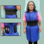 QUICK DROP APRON - .25 mm   Lead Free   25X40  Antimicrobial Blue - Extra Large