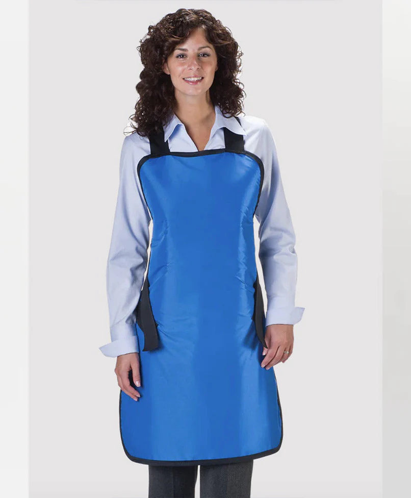 CONVENTIONAL APRON  - .5 mm   Regular Lead   25X40 Medium Blue - Extra Large