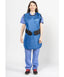 EASY WRAP - .5 mm   Lead Free with Thyroid Collar   26x42 Medium Blue - Extra Extra Large