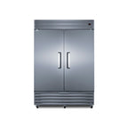 Accucold Reach in 2 door 49 cf freezer in stainless steel