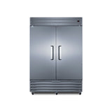 Accucold Reach in 2 door 49 cf freezer in stainless steel