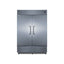 Reach in  2 door 49 cf freezer in stainless steel