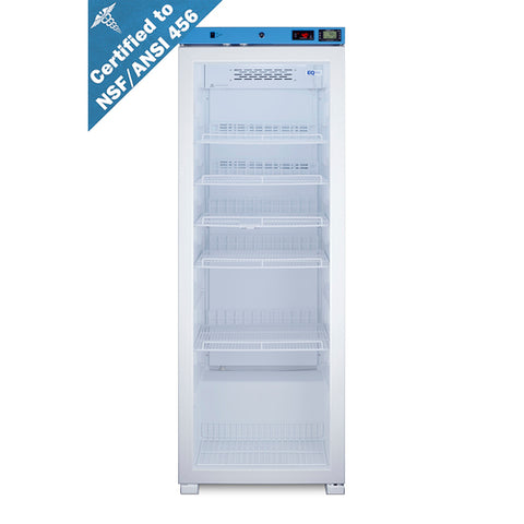 Accucold EQTemp pharmaceutical healthcare refrigerator (Model ACR1322GNSF456LHD)
