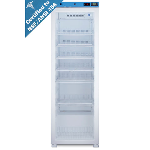 Accucold EQTemp pharmaceutical healthcare refrigerator (Model ACR1602GNSF456LHD)